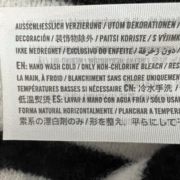 Abercrombie & Fitch Merino Wool Blend Sleeveless Sweater Size Large Stripes - Picture 7 of 7